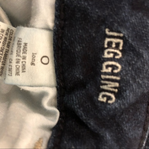 American Eagle Long Dark Blue Jegging Sz 0 Like NEW!!!!! - Picture 3 of 4